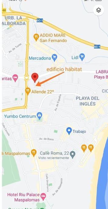 Traumhafte Wohnung Mit Panoramablick Und Pool Playa del Inglés Zewnętrze zdjęcie