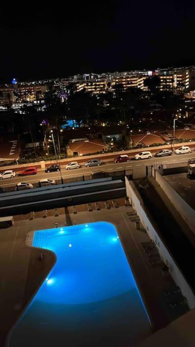 Traumhafte Wohnung Mit Panoramablick Und Pool Playa del Inglés Zewnętrze zdjęcie